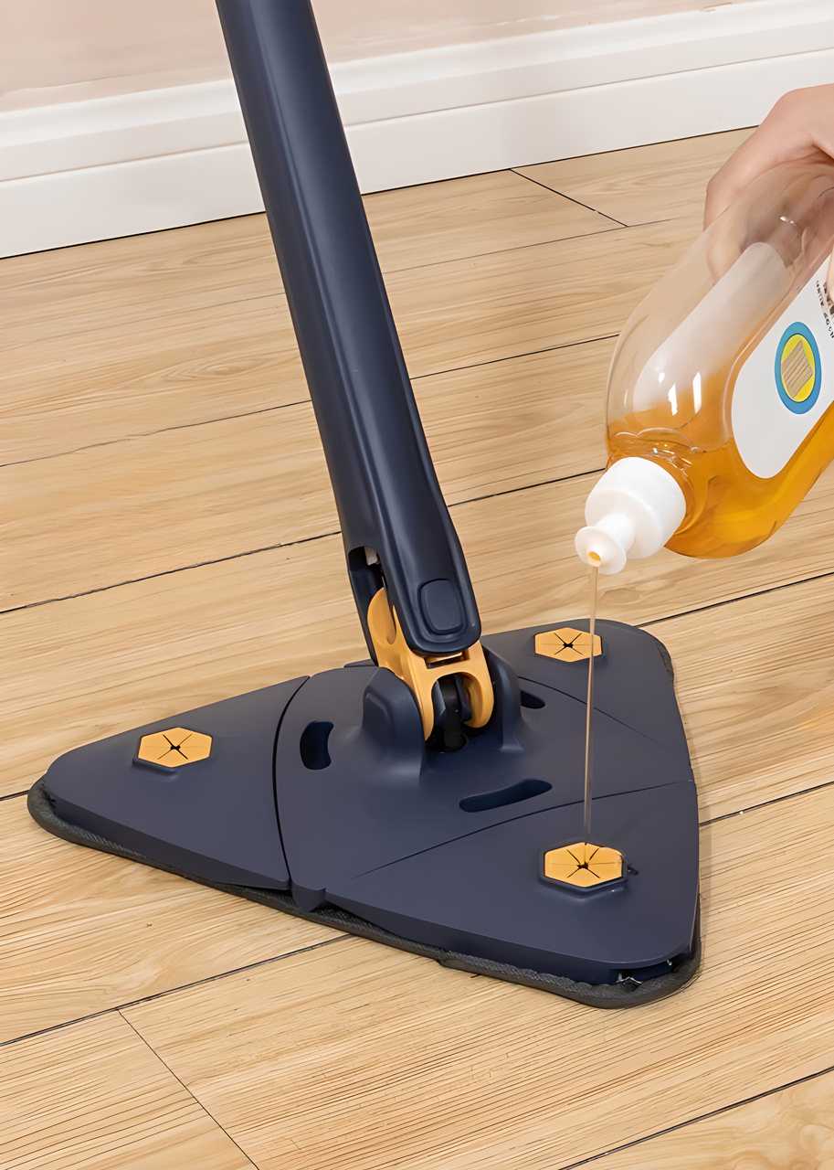 Twist & Clean Mop - 360 Rotatable Triangle Mop