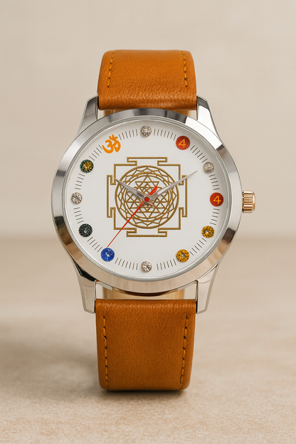 Astro Navagraha Watch Leather Lord Silicone Strap Analog Watch