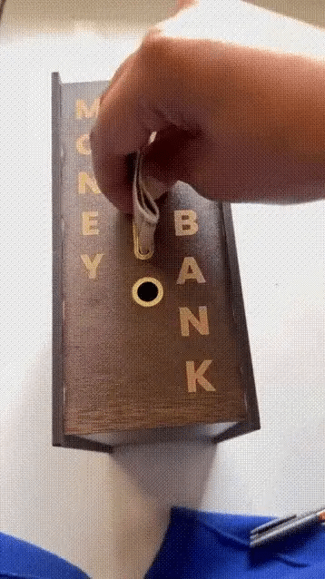 Vaultique™ ₹1 Lakh Savings Challenge Piggy Bank