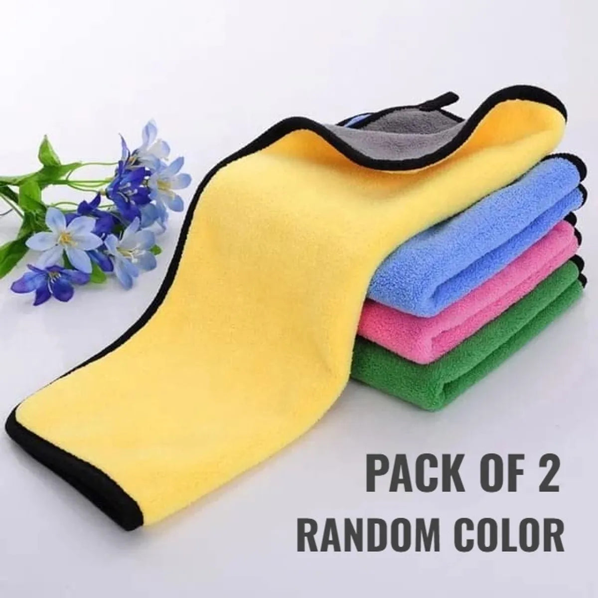 Microfiber Car Cleaning Towel Cloth Super Soft with High Quality Vehicle Cleaning Towel