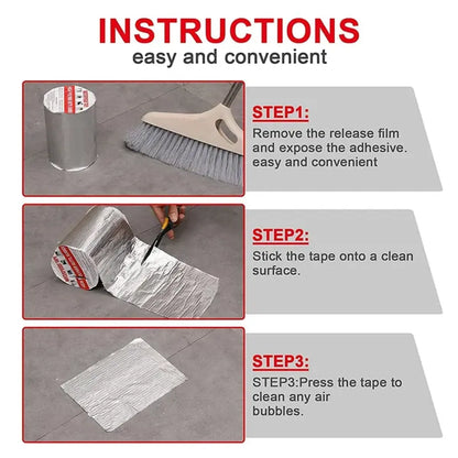 Super Strong Adhesive Waterproof Repair Tape for Pipe Aluminum Butyl Tape