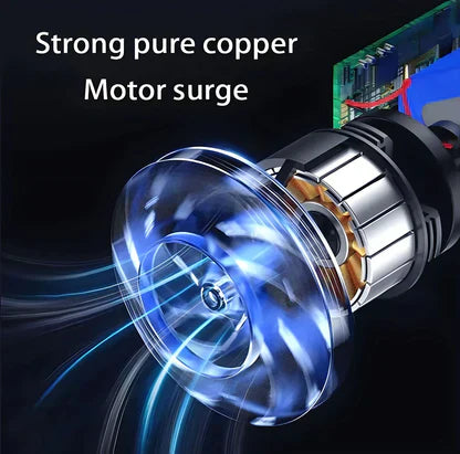 3 in 1 Mini TUSA Rechargeable Car Vacuum Cleaner